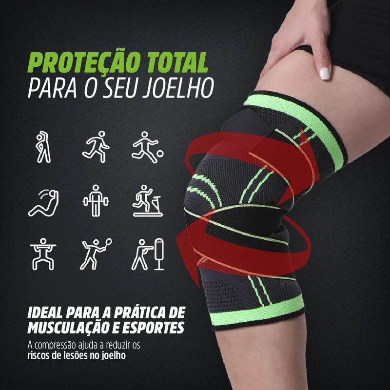 Joelheira fitness para esportes